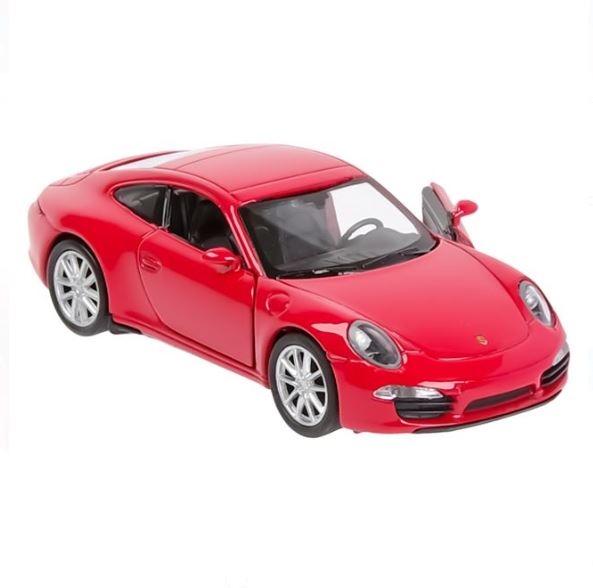 Masina rosie - Porsche 911 Carrera S - Jucarii pentru copii Masina rosie - Porsche 911 Carrera S - Jucarii pentru copii