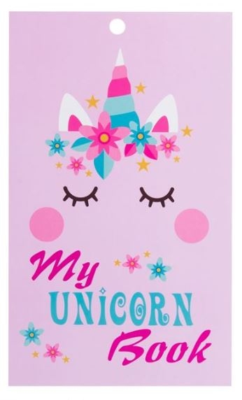 Carte cu autocolante - Unicorn, 6 File (3+) Carte cu autocolante - Unicorn, 6 File (3+)