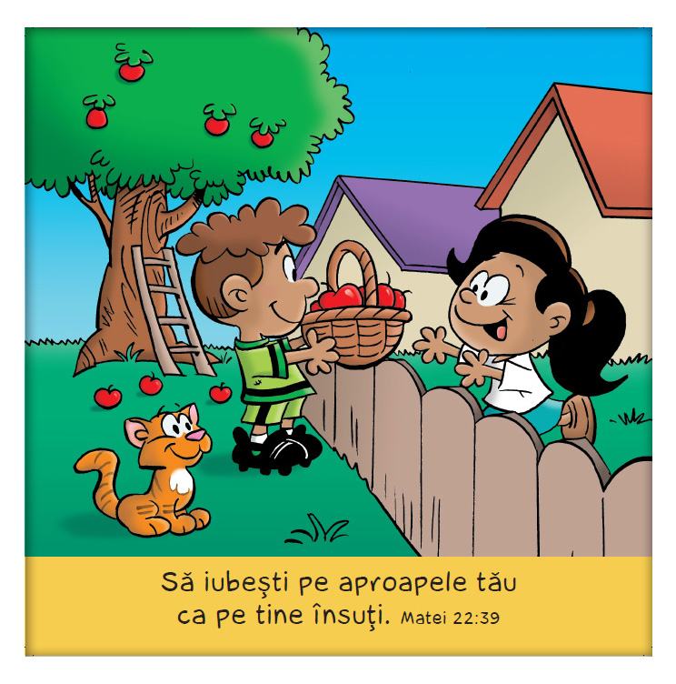 Tablou pentru copii - Sa iubesti pe aproapele tau Tablou pentru copii - Sa iubesti pe aproapele tau