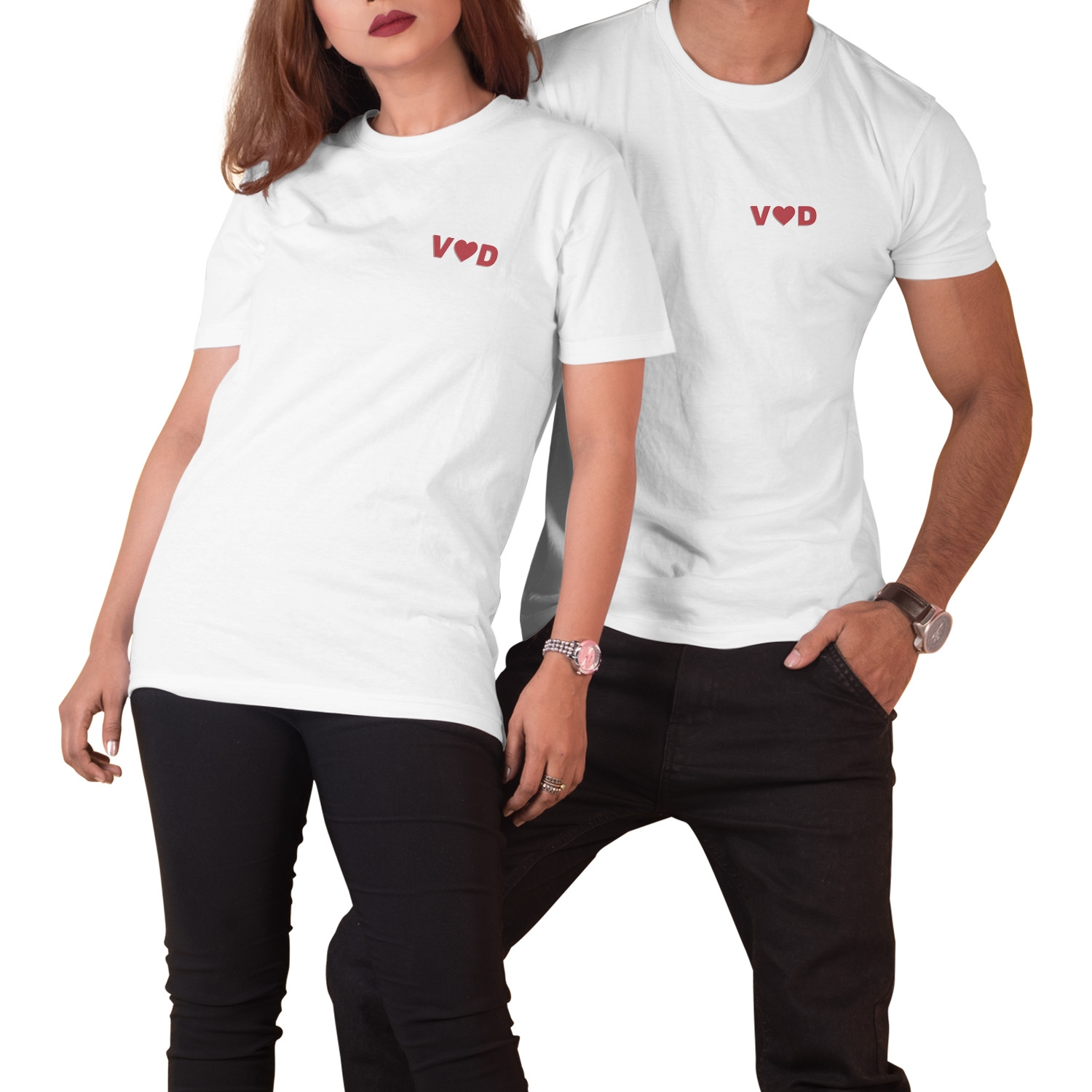 Tricou cu inițiale de nume Tricou cu inițiale de nume