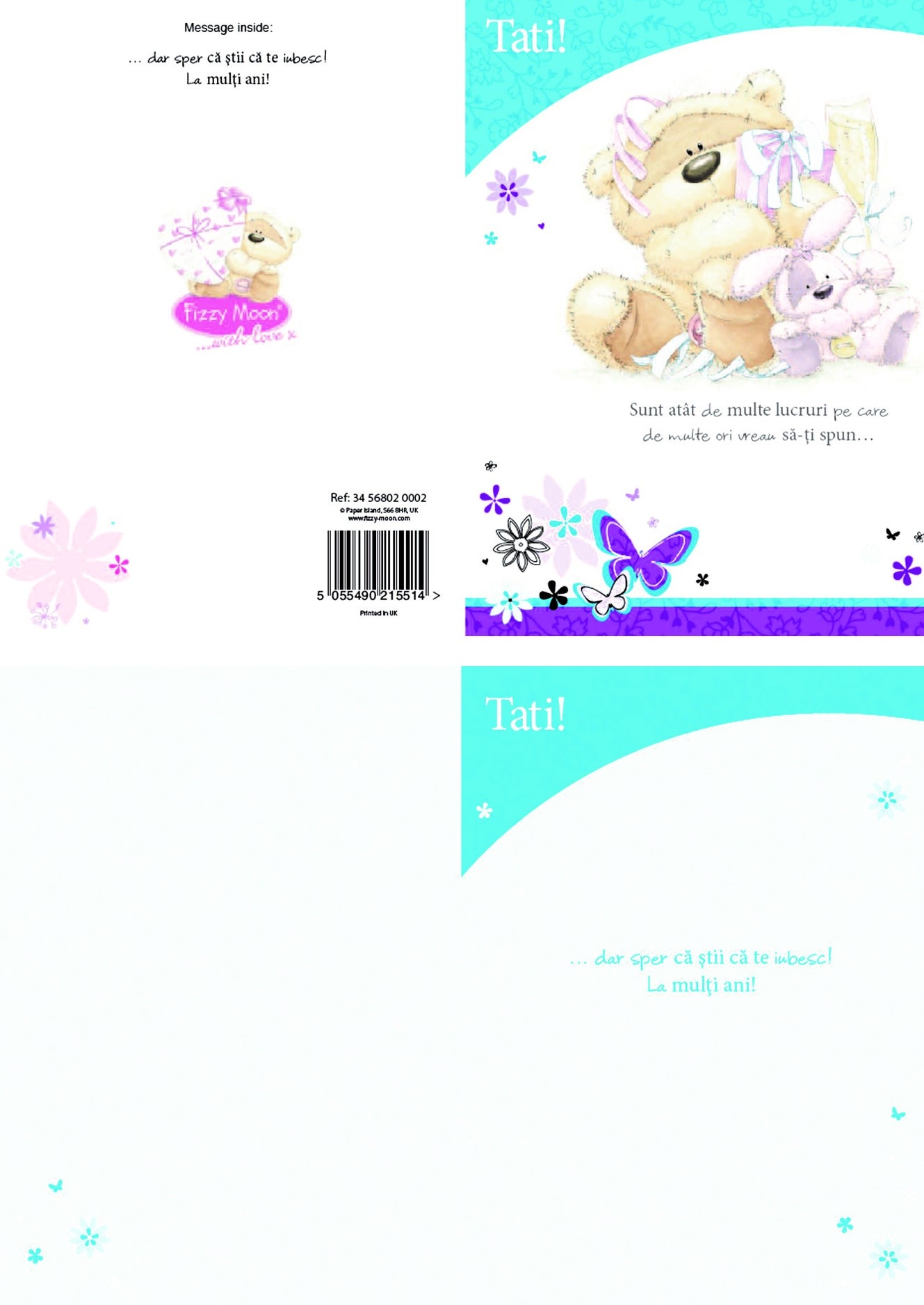 Felicitare - Tati dar sper ca stii ca te iubesc, La multi ani Felicitare - Tati dar sper ca stii ca te iubesc, La multi ani