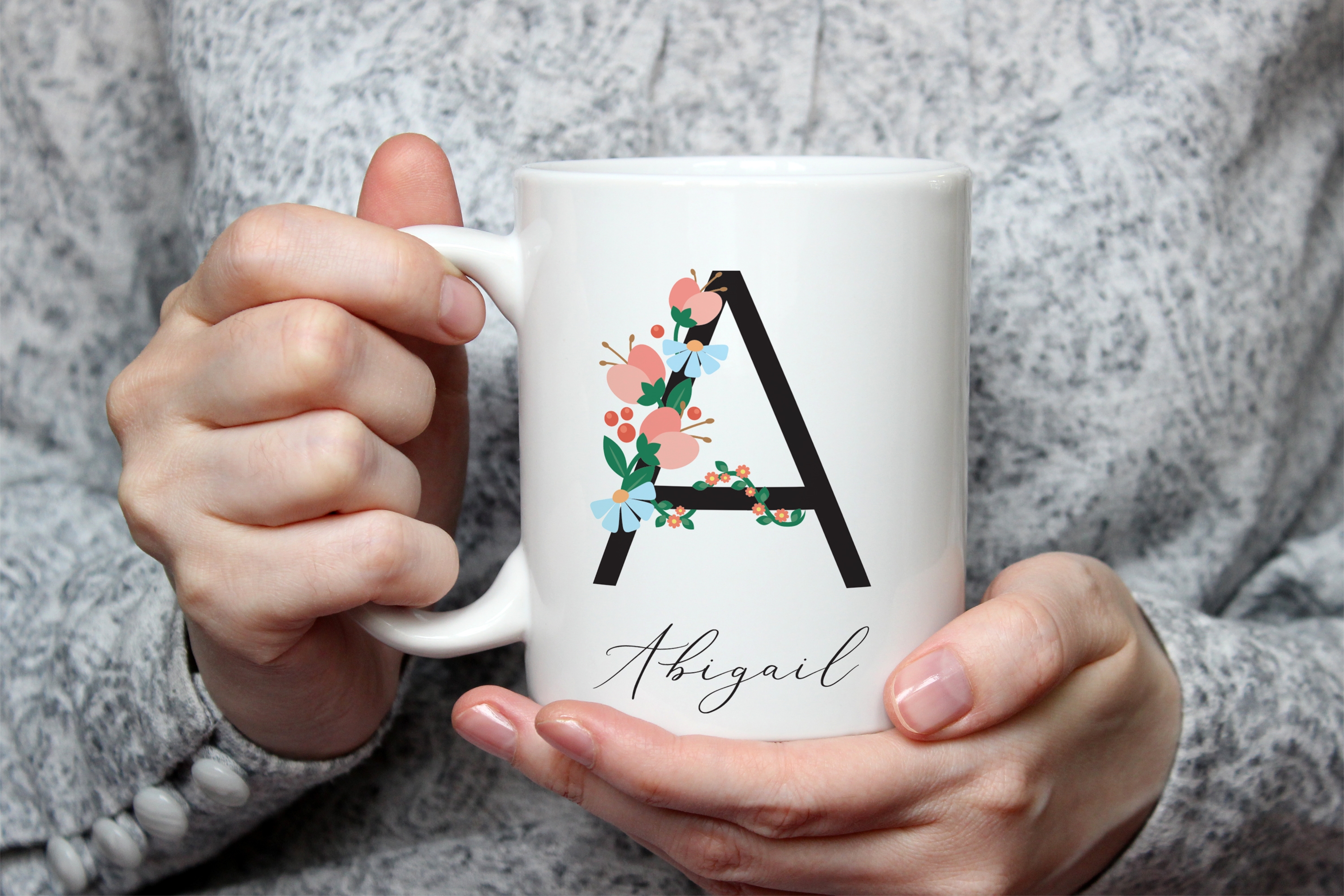 Cană personalizată cu verset biblic și nume - Căci Eu știu planurile Cană personalizată cu verset biblic și nume - Căci Eu știu planurile