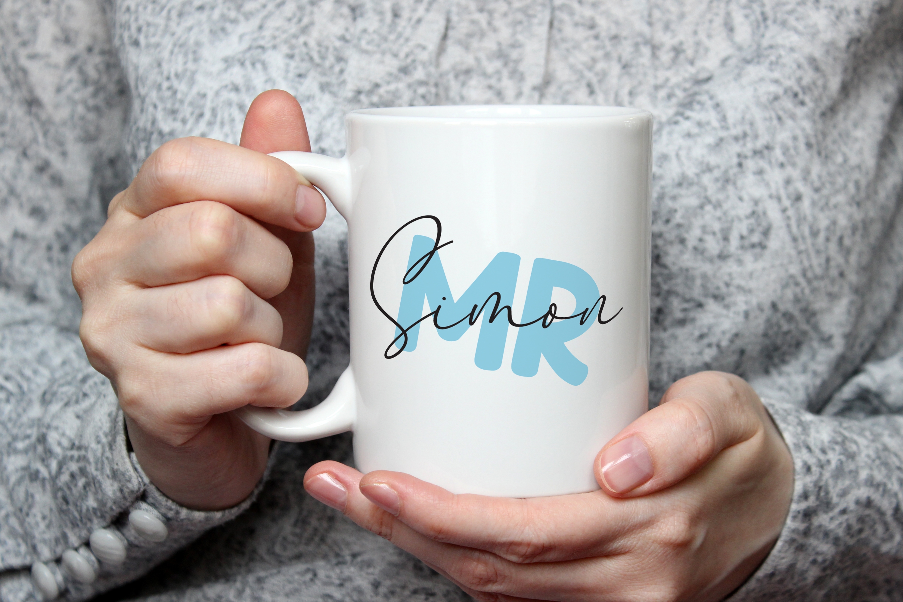 Cană personalizată cu nume și mesaj  - Nuntă Cană personalizată cu nume și mesaj  - Nuntă