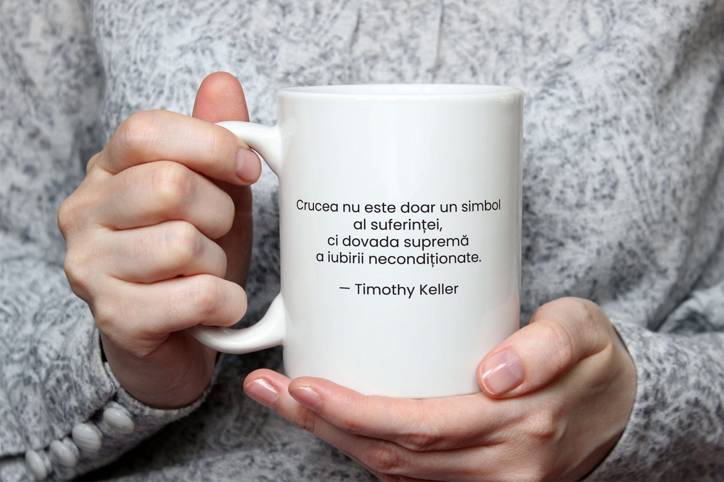 Cană personalizată cu nume și mesaj - Paște