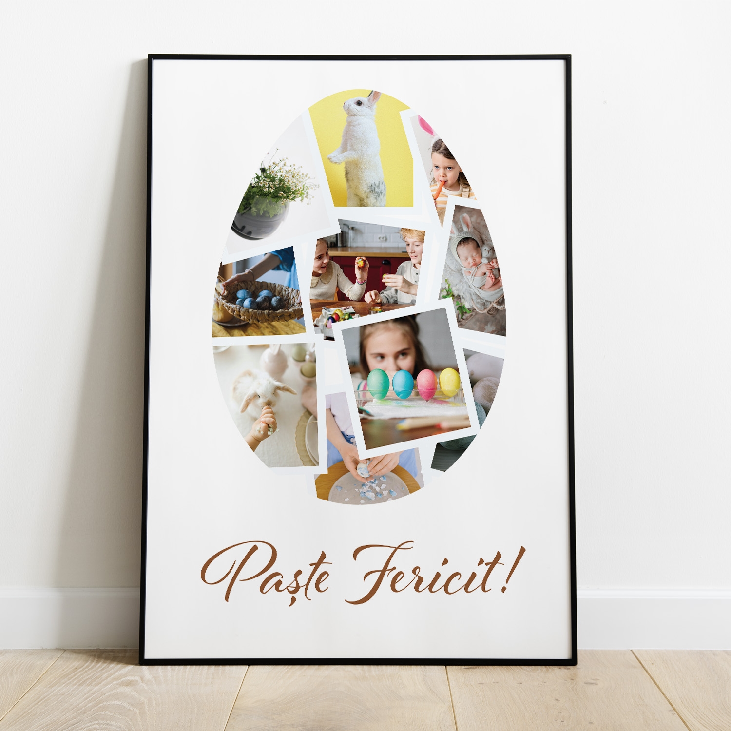 Tablou canvas personalizat cu 10 poze – Paște Fericit Tablou canvas personalizat cu 10 poze – Paște Fericit