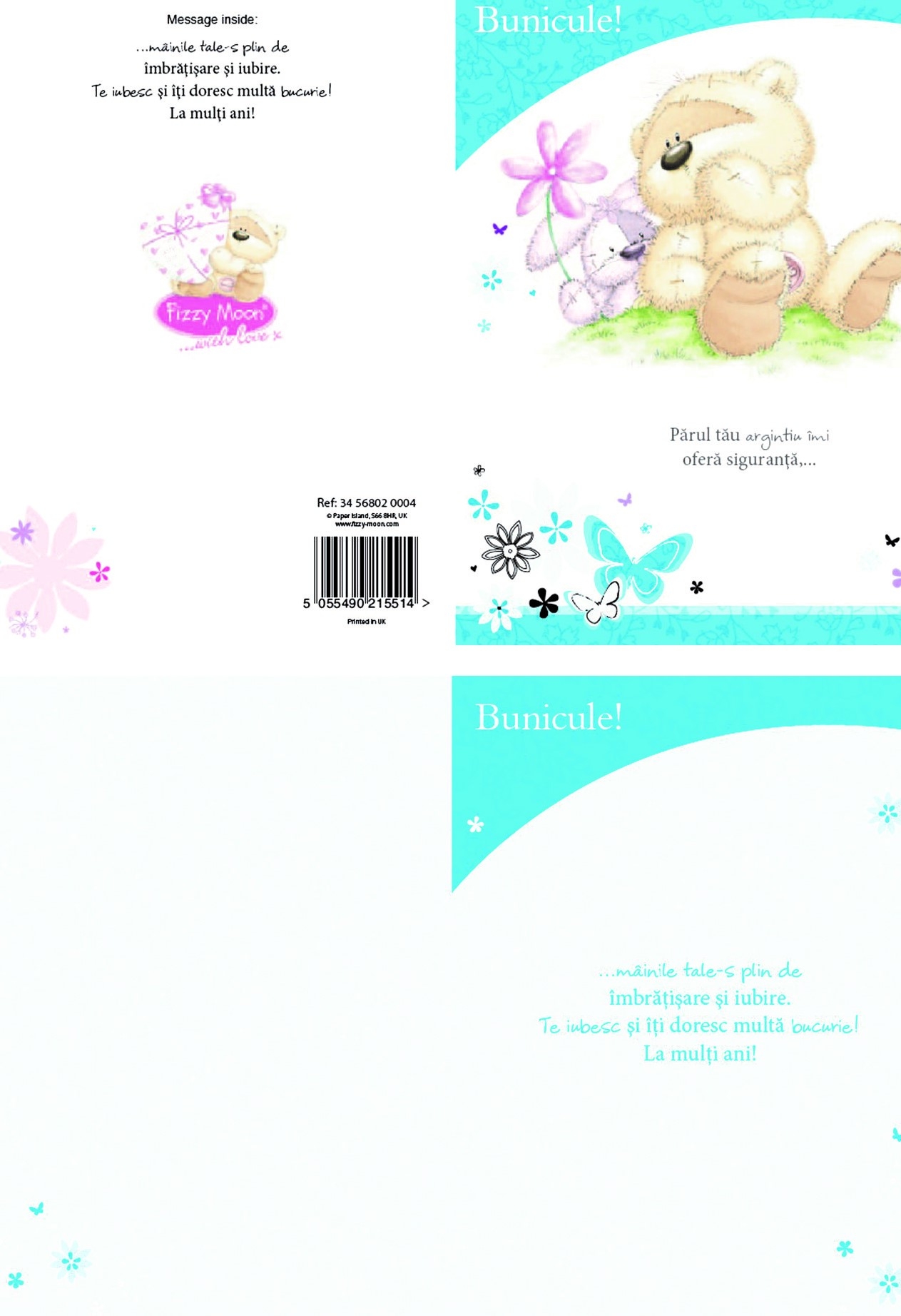 Felicitare - Bunicule, La multi ani Felicitare - Bunicule, La multi ani