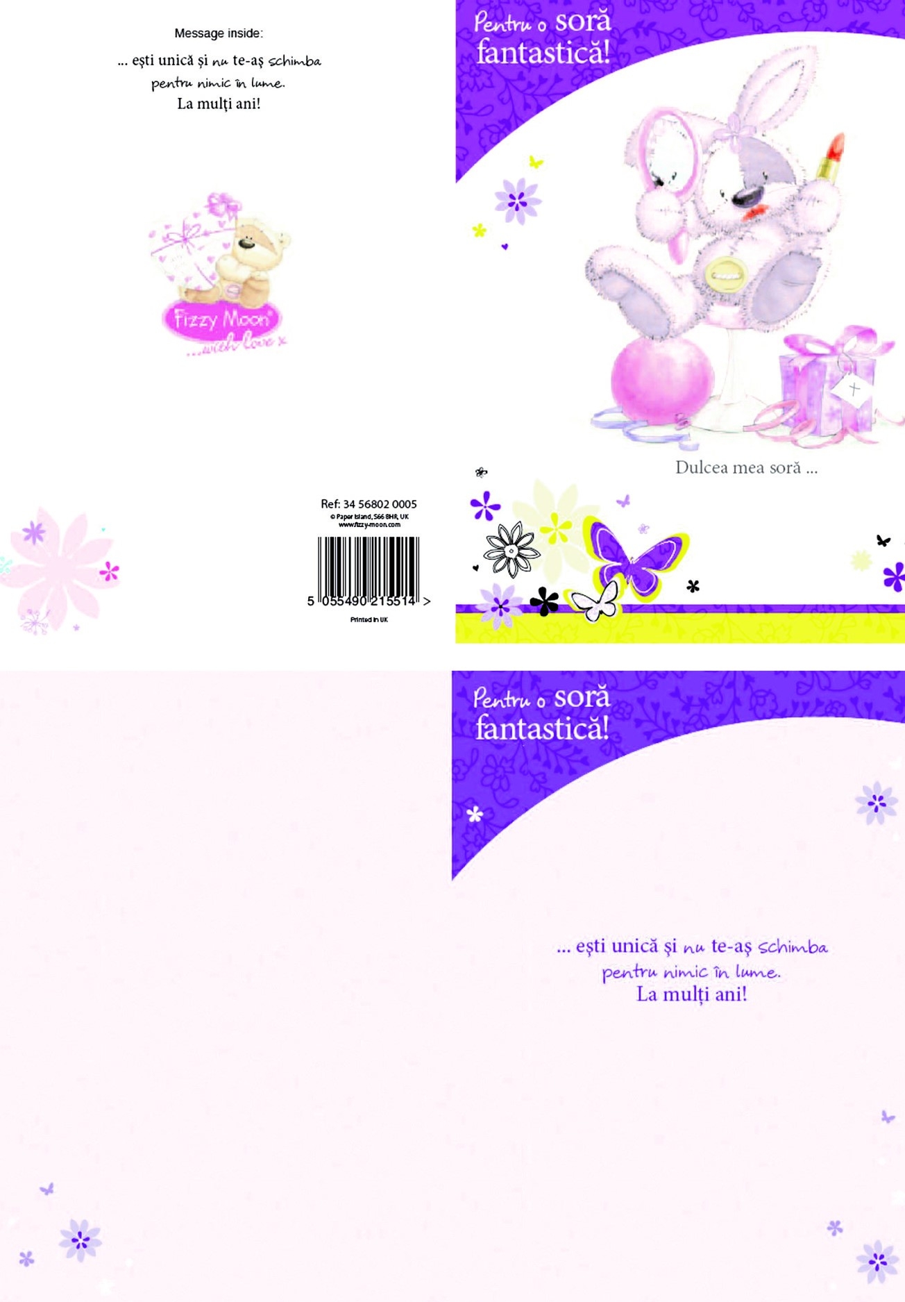 Felicitare - Pentru o sora fantastica, La multi ani Felicitare - Pentru o sora fantastica, La multi ani