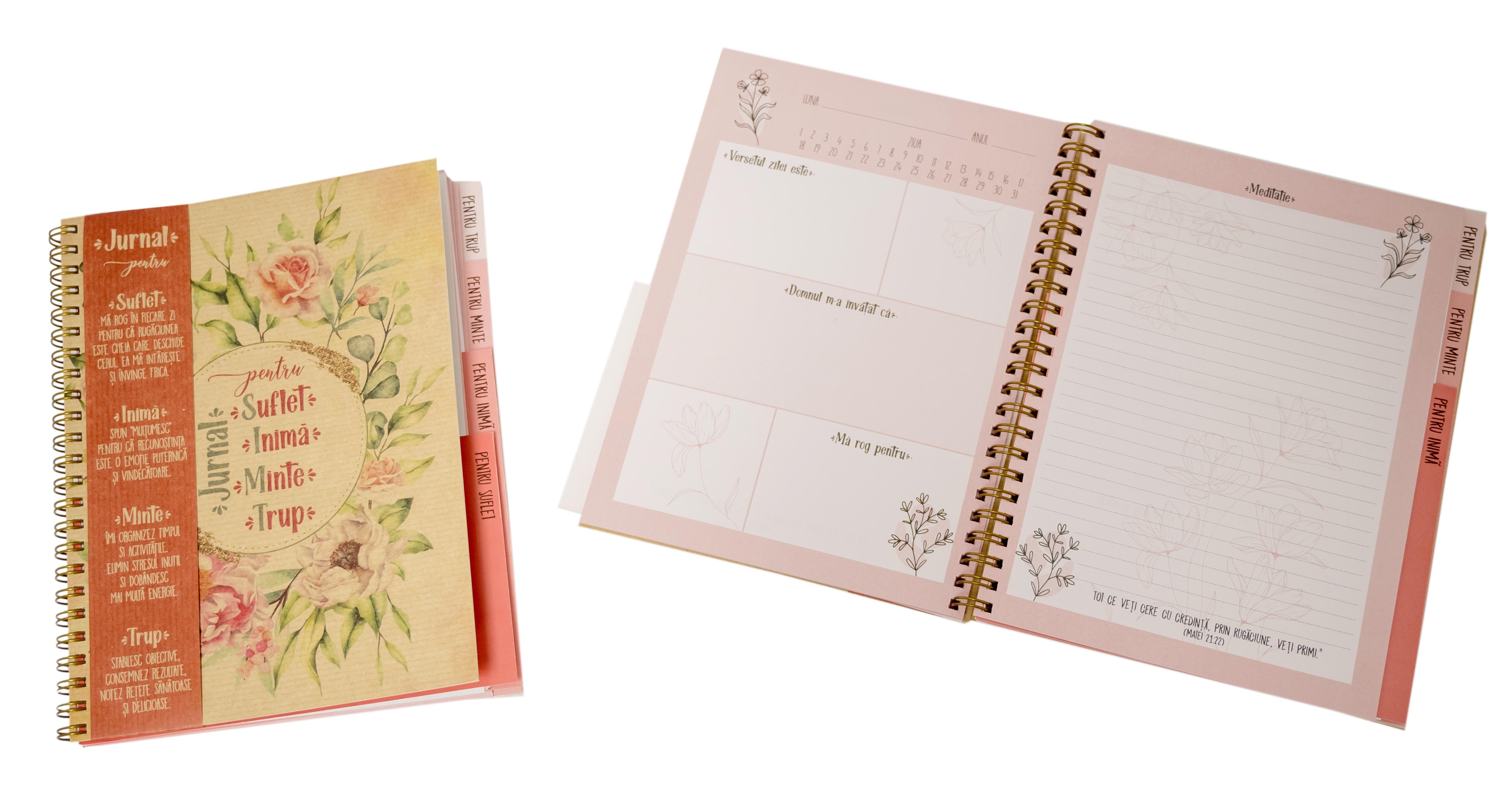 JURNAL pentru suflet, inimă, minte şi trup JURNAL pentru suflet, inimă, minte şi trup