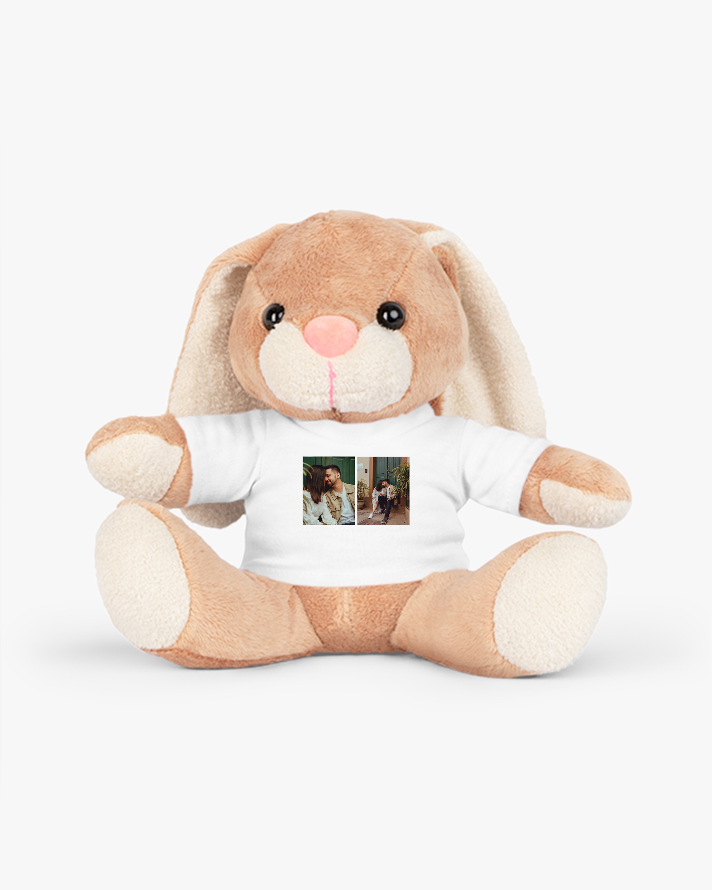 Jucărie de pluș personalizată cu nume și poze – Cuplu Jucărie de pluș personalizată cu nume și poze – Cuplu