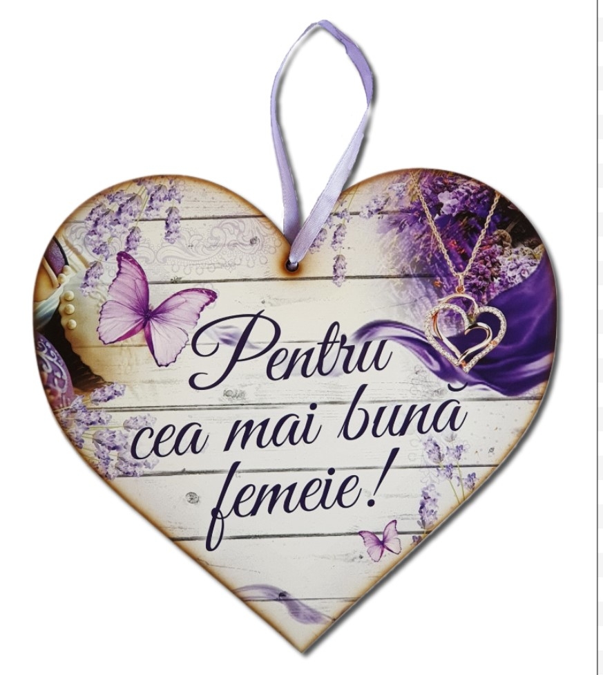 Tablita perete -  Pentru cea mai buna femeie