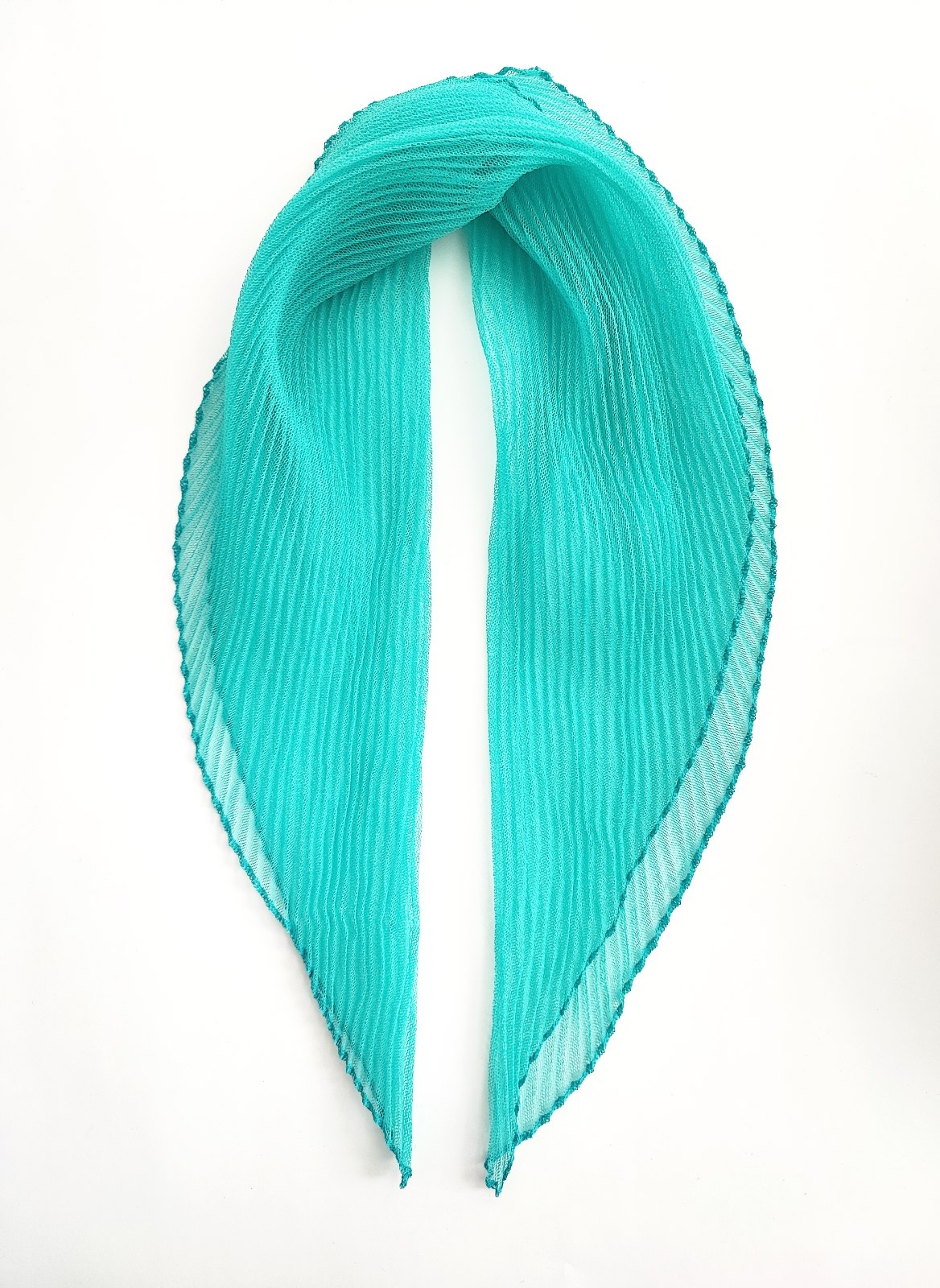 Batic plisat - Turcoaz (60x36 cm) Batic plisat - Turcoaz (60x36 cm)