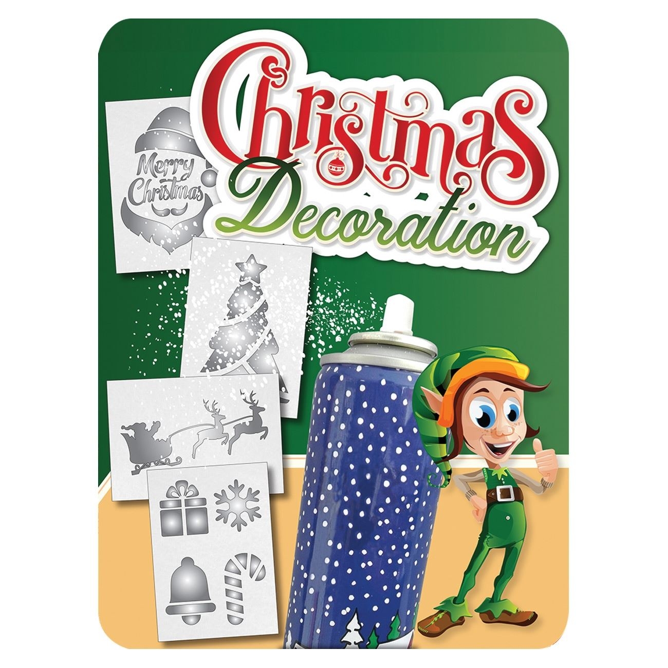 Decoratii Craciun - Sabloane pentru spray Decoratii Craciun - Sabloane pentru spray