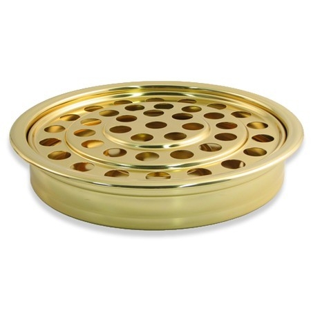 Tava aurie de impartasanie pentru 40 de pahare