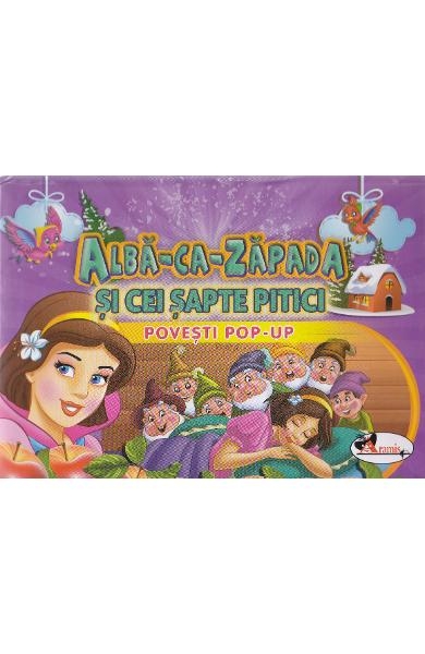 Alba ca Zapada si cei sapte pitici - Povesti Pop-up (3-7 ani) Alba ca Zapada si cei sapte pitici - Povesti Pop-up (3-7 ani)