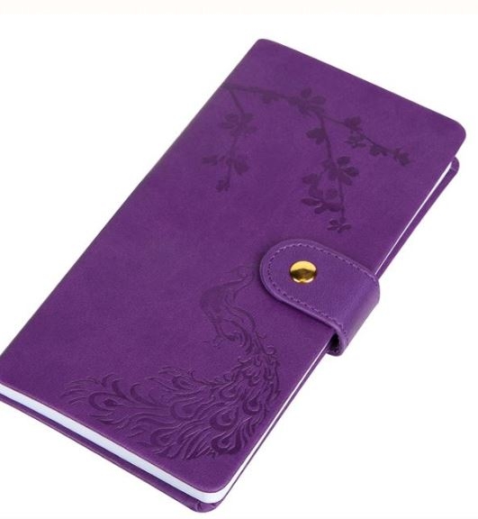 Carnetel mov, piele ecologica (9.5x18cm) Carnetel mov, piele ecologica (9.5x18cm)