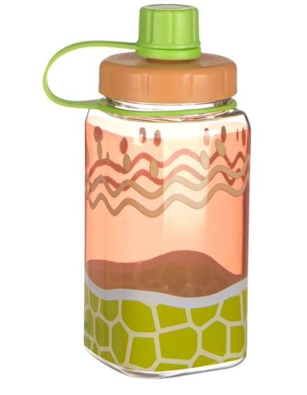 Bidonas apa, portocaliu-verde - 350 ml Bidonas apa, portocaliu-verde - 350 ml