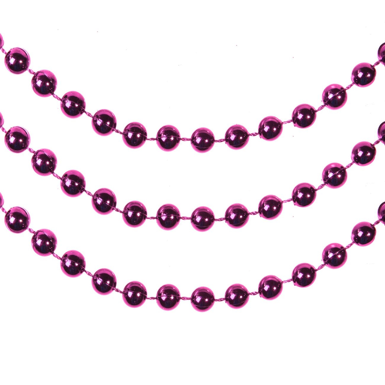 Decor pom de Crăciun - Perle violete (8 m) Decor pom de Crăciun - Perle violete (8 m)