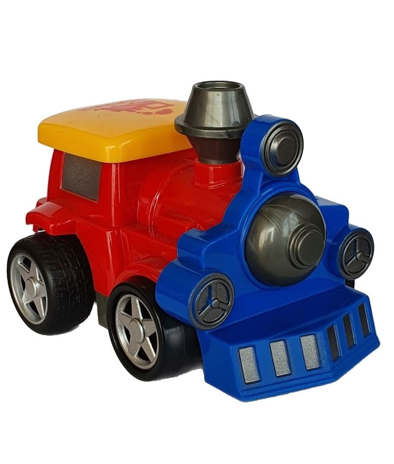 Trenulet rosu - Jucarii pentru copii Trenulet rosu - Jucarii pentru copii