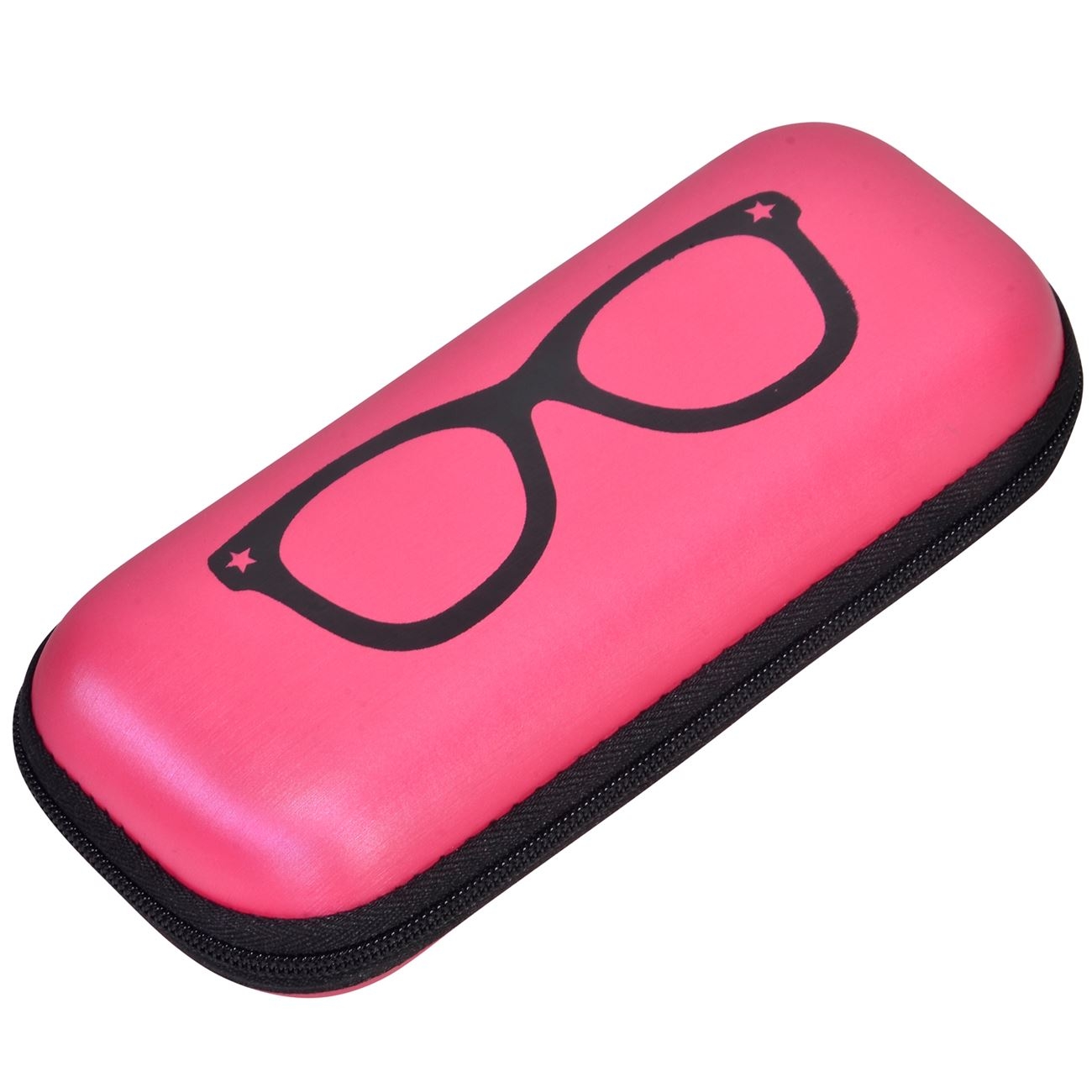Toc ochelari fuchsia cu fermoar Toc ochelari fuchsia cu fermoar