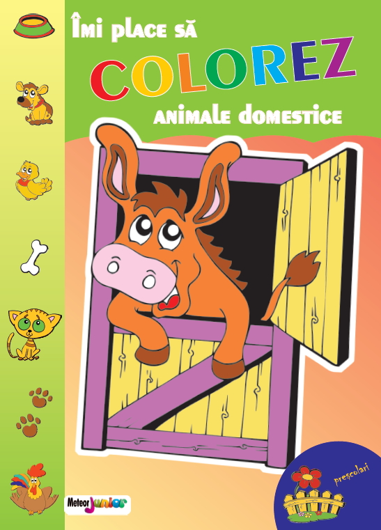 Imi place sa colorez. Animale domestice Imi place sa colorez. Animale domestice