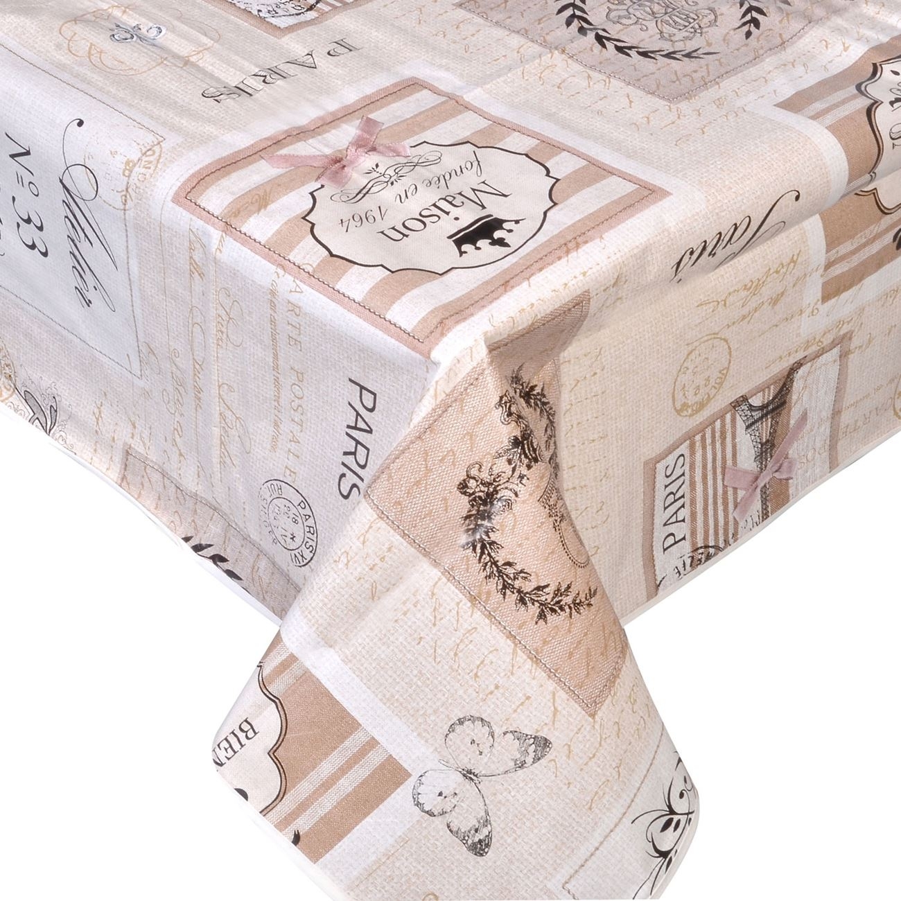 Fata de masa PVC, Paris 140x180 cm Fata de masa PVC, Paris 140x180 cm