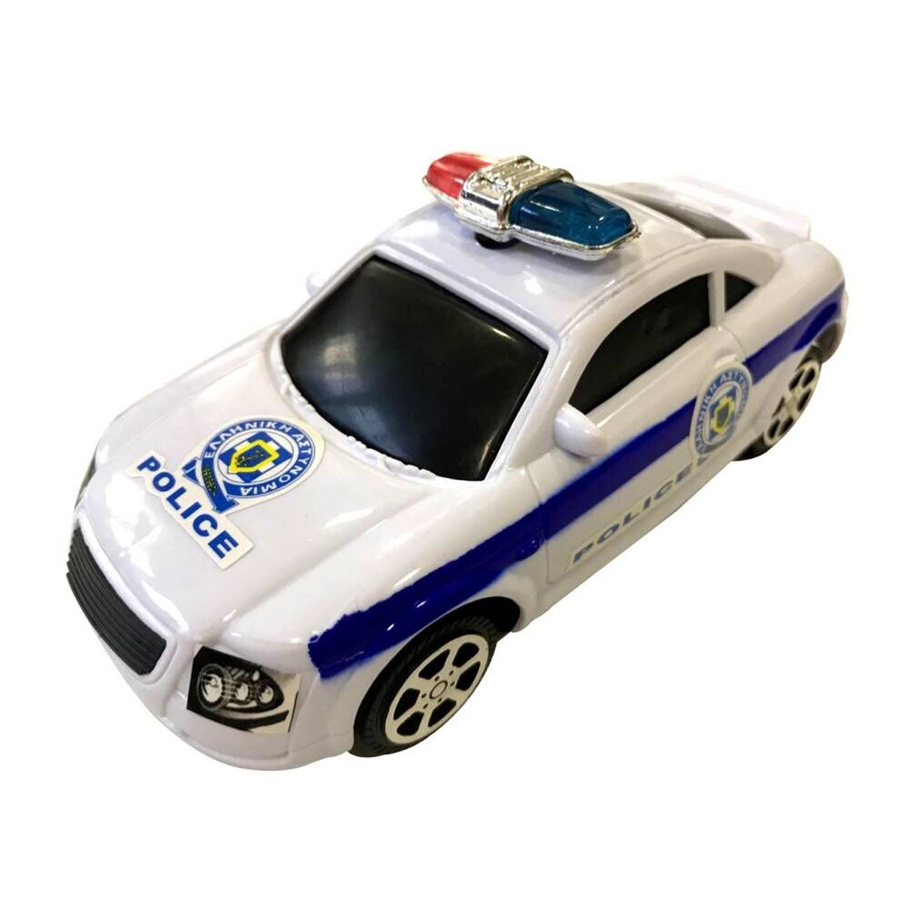 Masina de politie, alba - Jucarii pentru copii (3+)