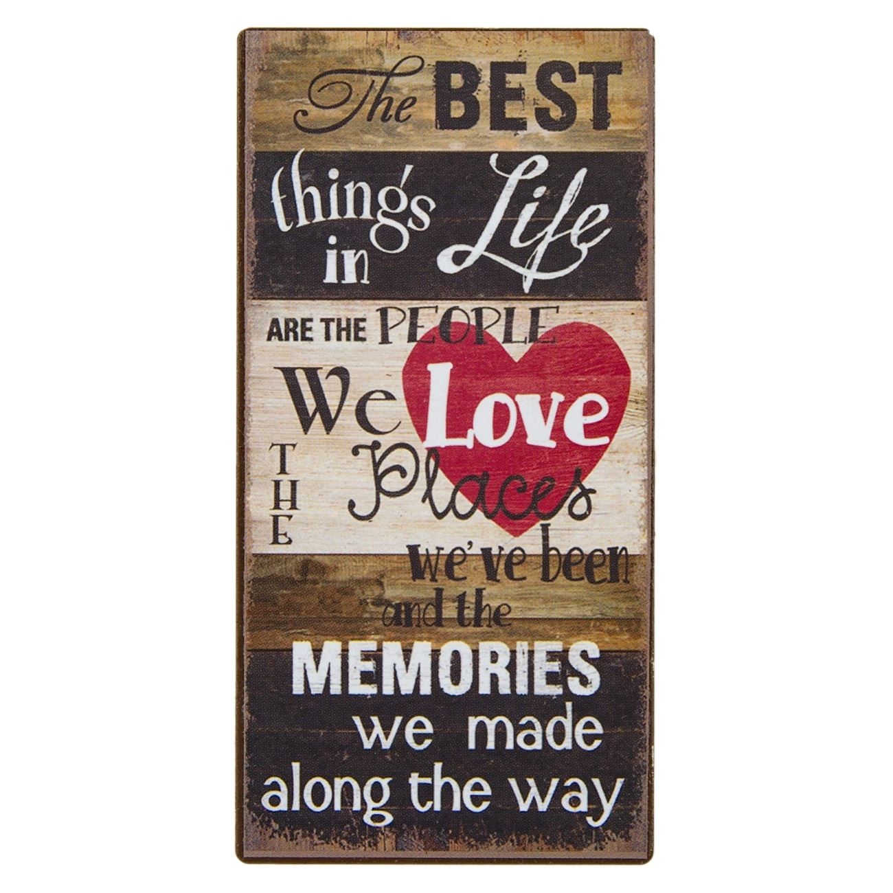 Magnet The best things in life 5x10cm Magnet The best things in life 5x10cm