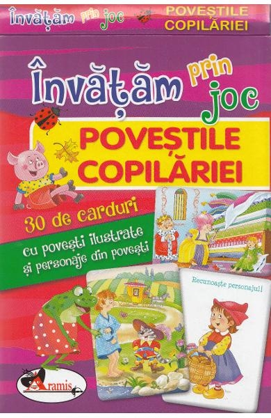 Invatam prin joc Povestile copilariei  - Carte cu activitati pentru copii (3-7 ani) Invatam prin joc Povestile copilariei  - Carte cu activitati pentru copii (3-7 ani)