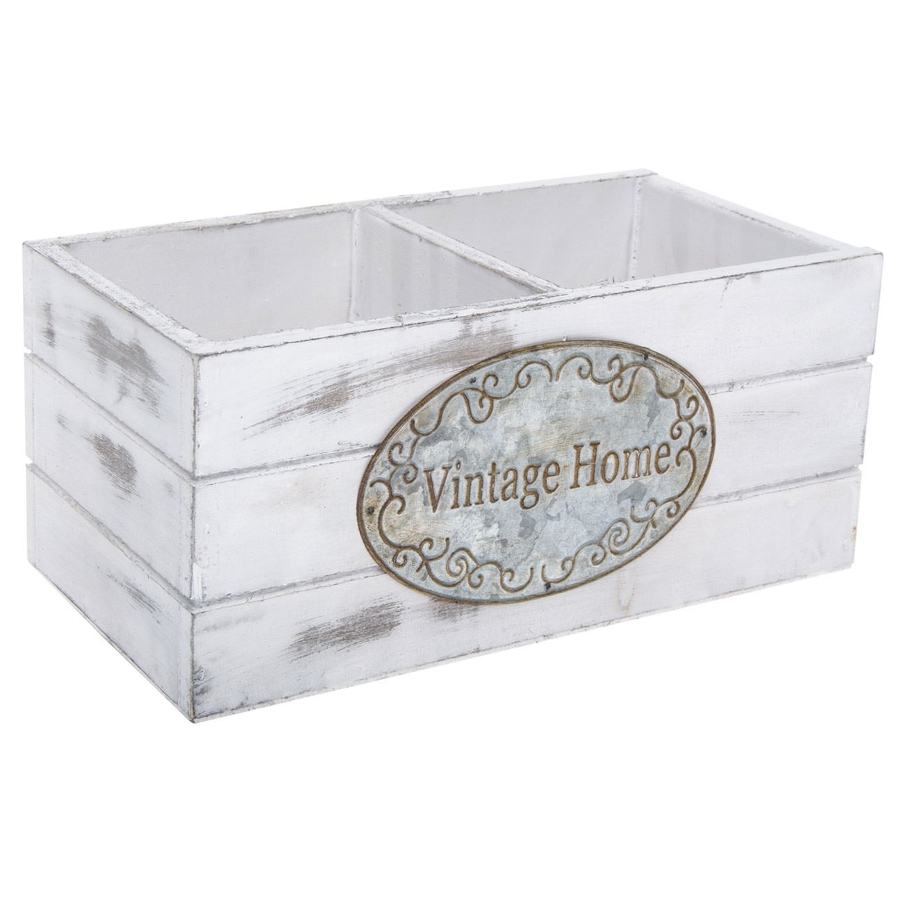 Lada decorativa din lemn alb (22.5x11.5x10 cm) Lada decorativa din lemn alb (22.5x11.5x10 cm)