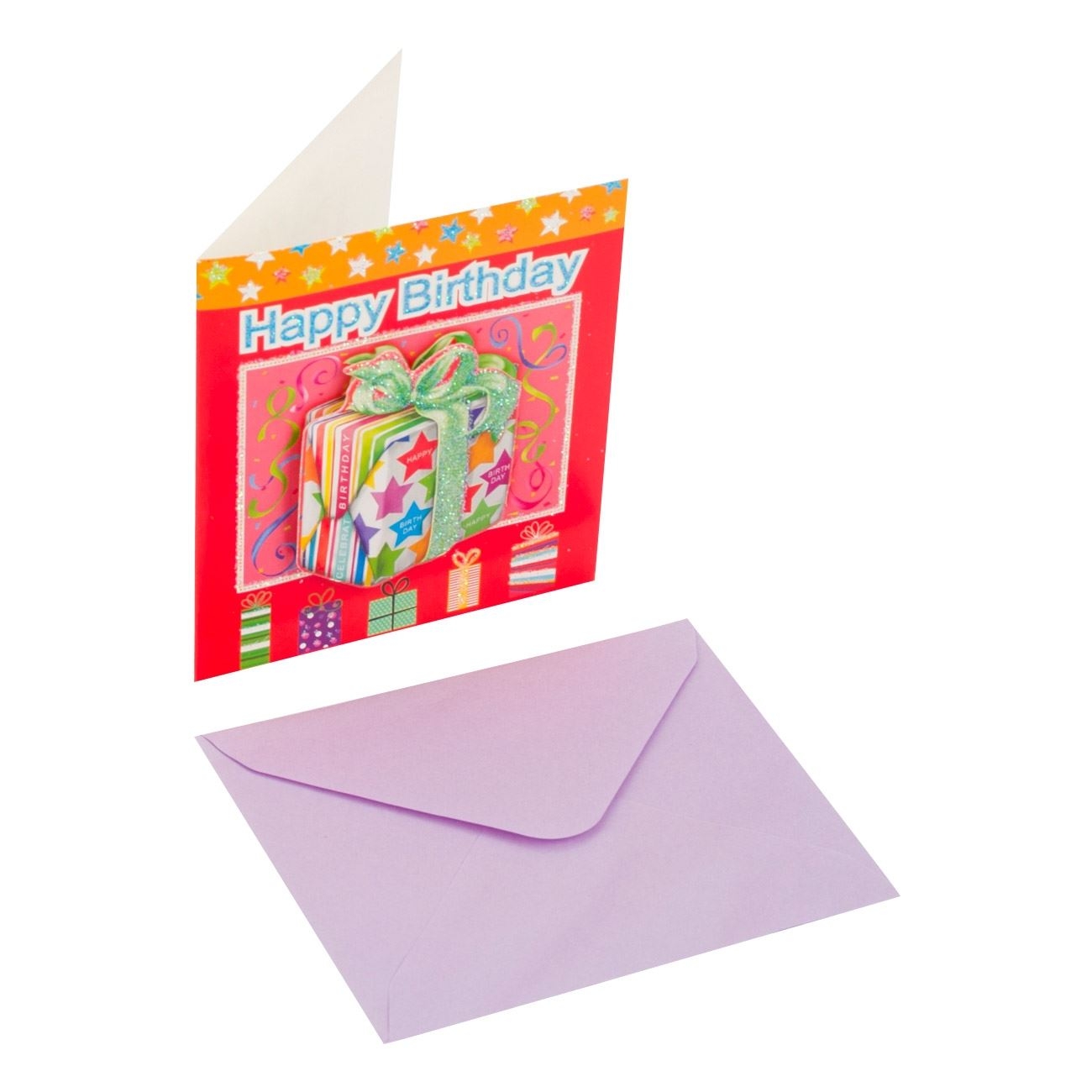 Felicitare mini de ziua de nastere - Cadou 3D Felicitare mini de ziua de nastere - Cadou 3D