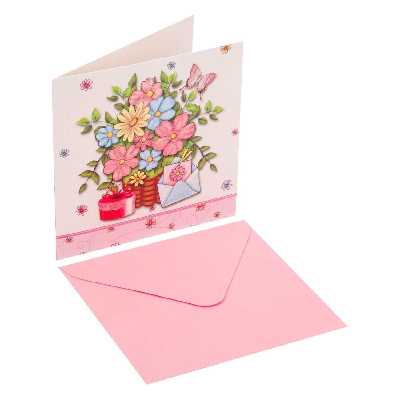 Felicitare in relief - Flori Felicitare in relief - Flori