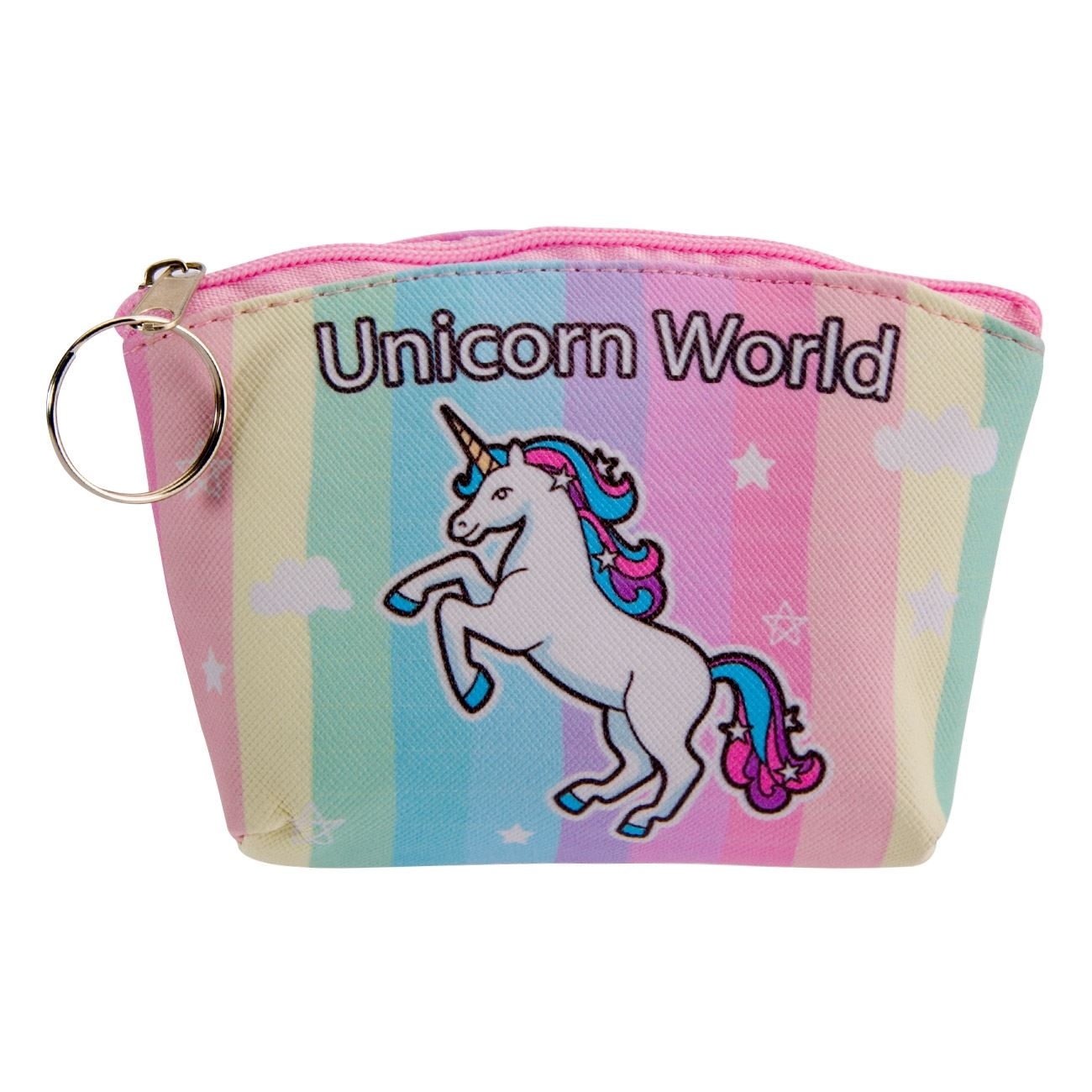 Portofel breloc fete - Unicorn World (12x9.5cm) Portofel breloc fete - Unicorn World (12x9.5cm)