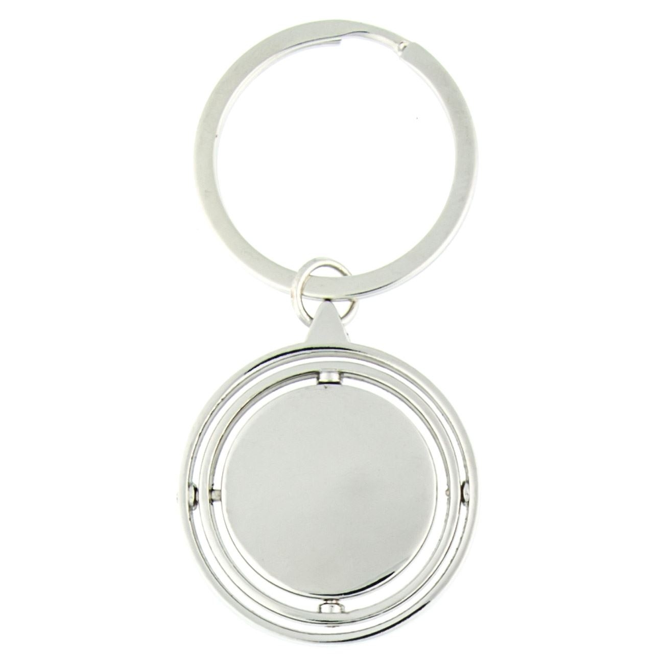 Breloc metalic cromat 4cm Breloc metalic cromat 4cm