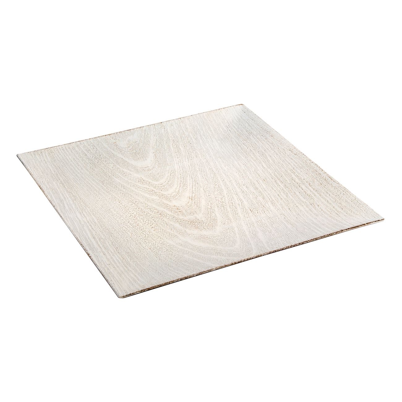 Platou decorativ patrat - Craciun - Alb (30cm) Platou decorativ patrat - Craciun - Alb (30cm)