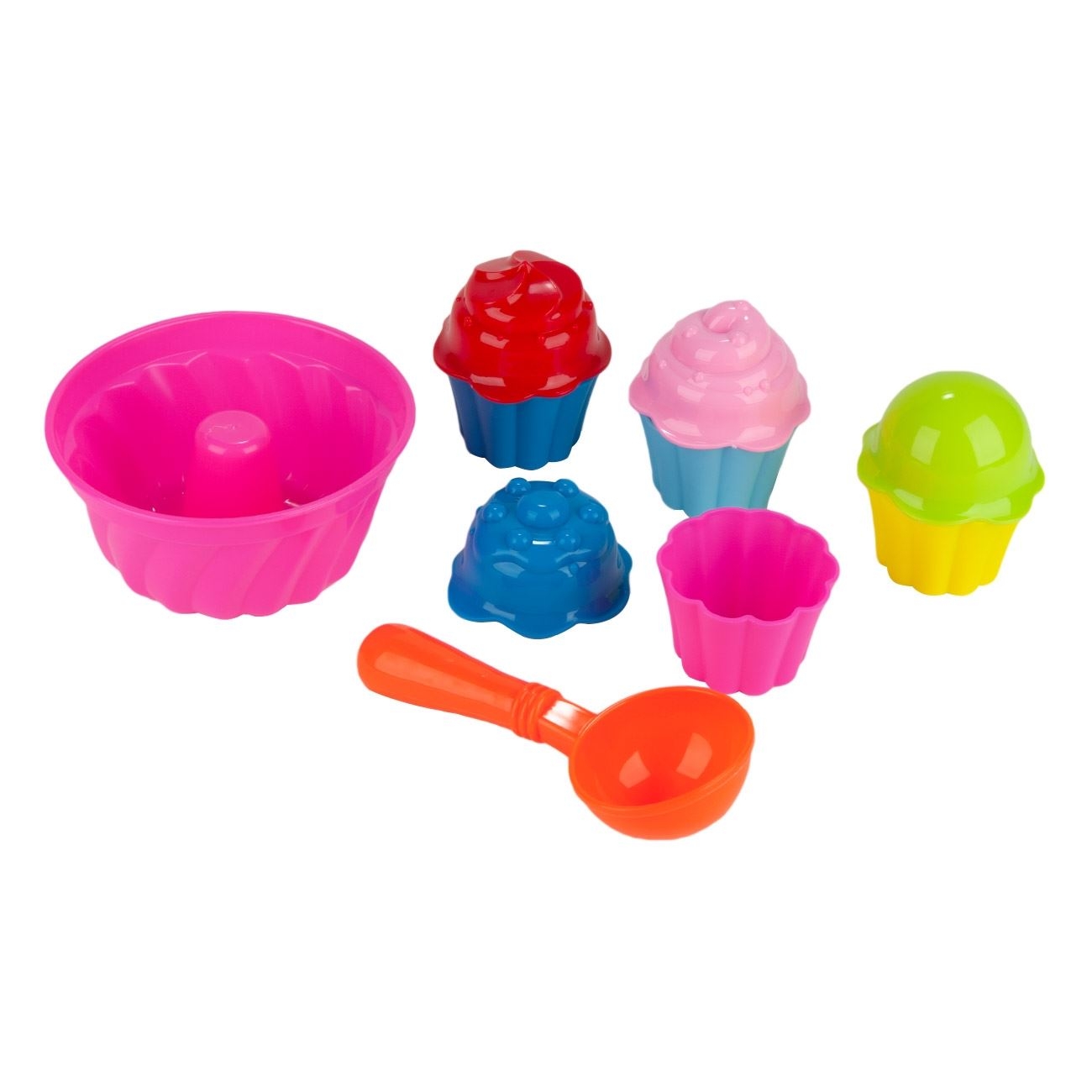 Set jucarii pentru nisip - Forme de tort Set jucarii pentru nisip - Forme de tort