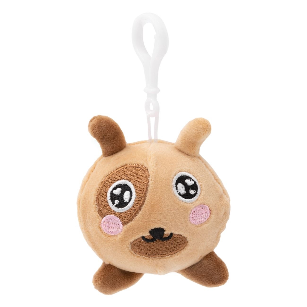 Breloc caine maro, de pluș ( 7 cm ) Breloc caine maro, de pluș ( 7 cm )