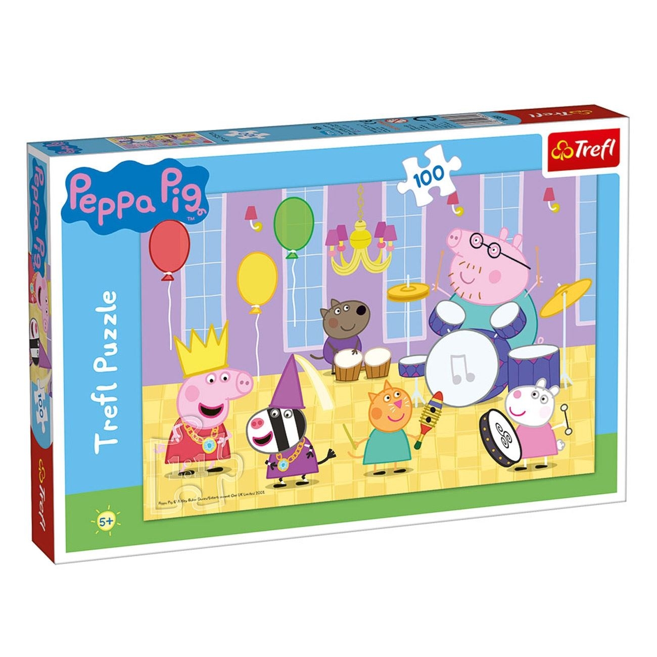 Puzzle, 100 piese - Peppa Pig - Activitati pentru copii (5+) Puzzle, 100 piese - Peppa Pig - Activitati pentru copii (5+)