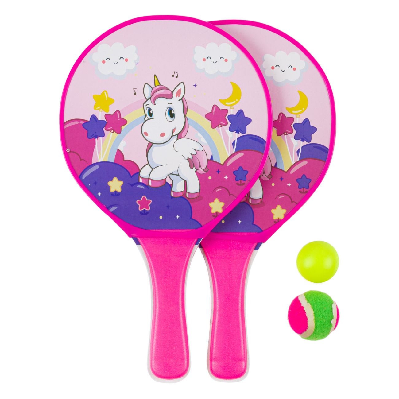 Set palete cu doua mingi diferite Set palete cu doua mingi diferite