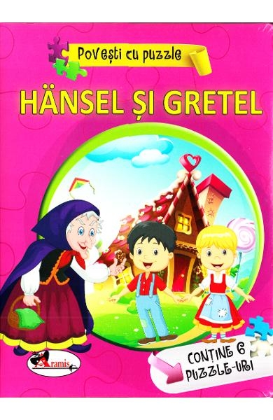 Hansel si Gretel - Povesti cu puzzle (3-7 ani)