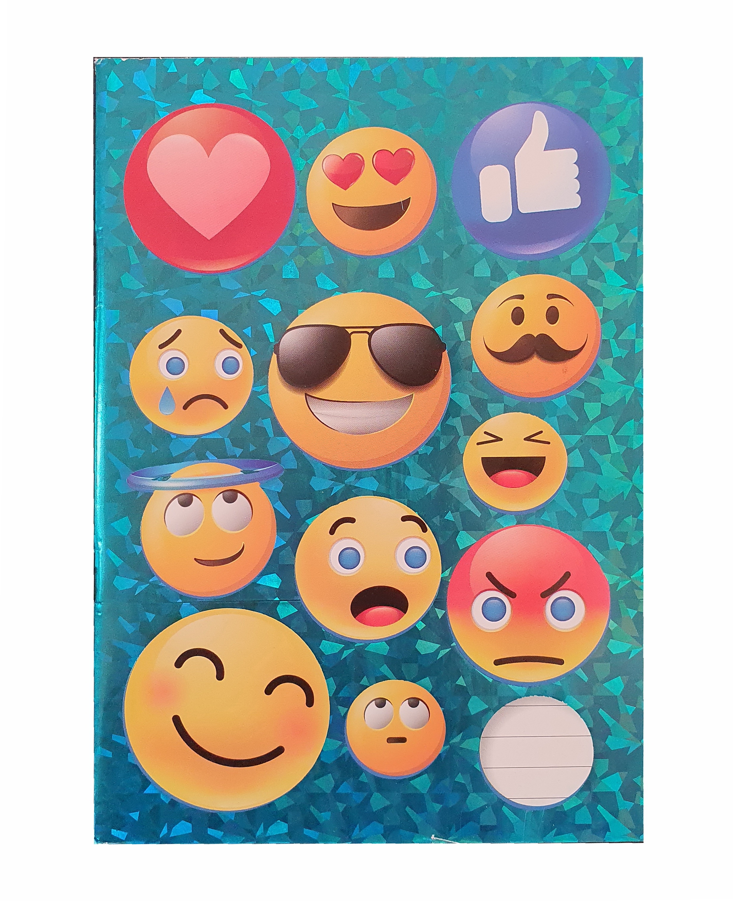 Caiet dictando, A5, 60 file - Smile-uri (turcoaz) Caiet dictando, A5, 60 file - Smile-uri (turcoaz)