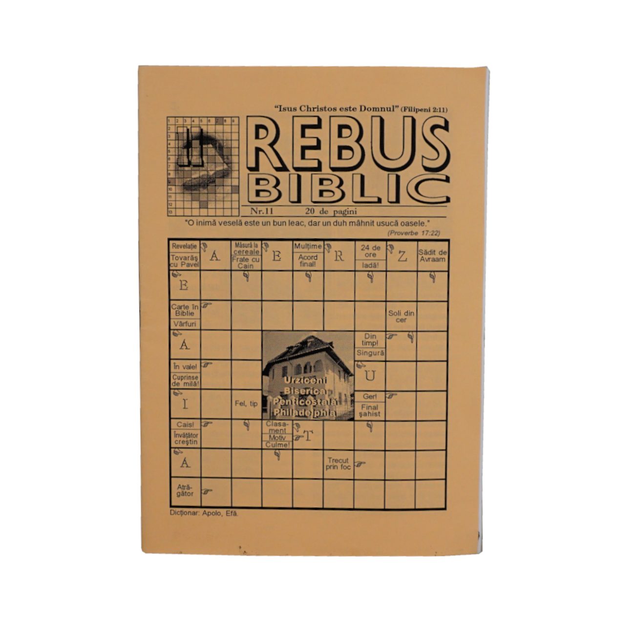 Rebus biblic - nr. 11 Rebus biblic - nr. 11