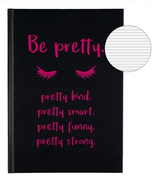 Carnet A5, negru - Be pretty Carnet A5, negru - Be pretty
