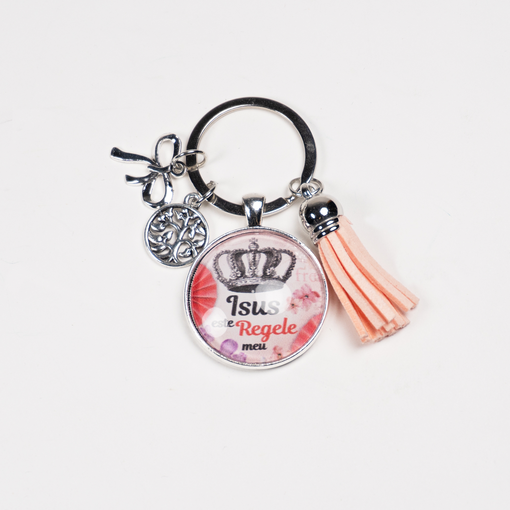 Breloc cu mesaj crestin - Isus este Regele meu. Breloc cu mesaj crestin - Isus este Regele meu.