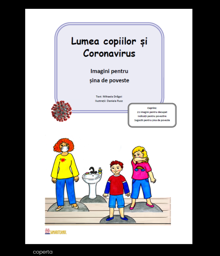 Lumea copiilor și Coronavirus – Imagini pentru șina de poveste