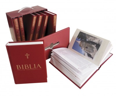 Biblia cu ilustratii pentru copii - Set 8 volume + cutie Biblia cu ilustratii pentru copii - Set 8 volume + cutie