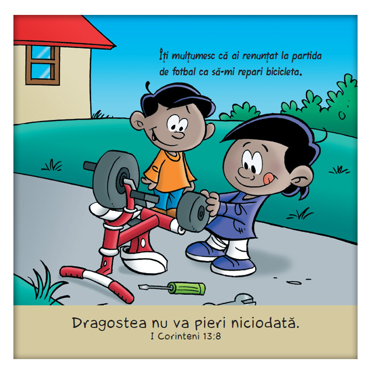 Tablou pentru copii - Dragostea nu va pieri niciodata Tablou pentru copii - Dragostea nu va pieri niciodata