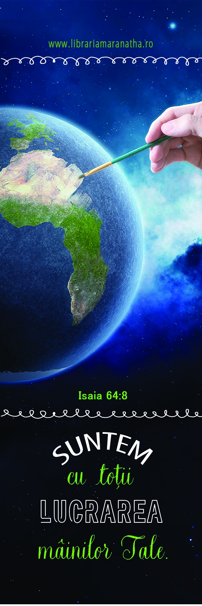 Semn de carte - Suntem cu totii lucrarea mainilor Lui (41) Semn de carte - Suntem cu totii lucrarea mainilor Lui (41)