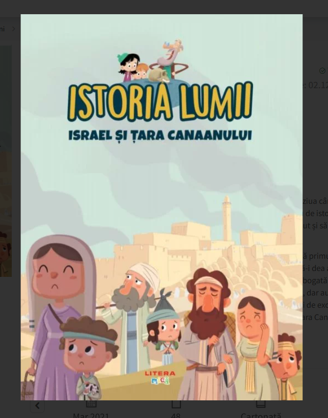 Istoria lumii - Israel si tara Canaanului Istoria lumii - Israel si tara Canaanului