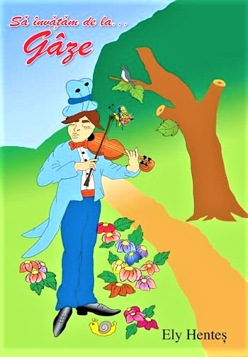 Sa invatam de la gaze -Povestiri crestine de colorat pentru copii Sa invatam de la gaze -Povestiri crestine de colorat pentru copii