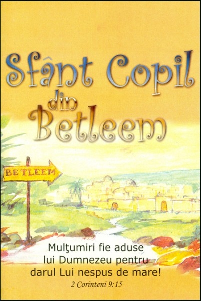 Sfant Copil din Betleem - Activitati biblice pentru copii Sfant Copil din Betleem - Activitati biblice pentru copii